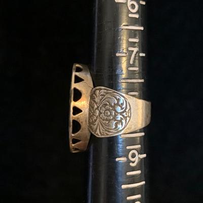 Wood Jewelry Box with Sterling Jewelry & More (MB-HS)