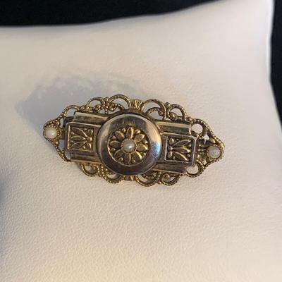 Wood Jewelry Box with Sterling Jewelry & More (MB-HS)