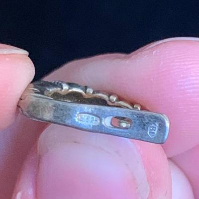 Wood Jewelry Box with Sterling Jewelry & More (MB-HS)