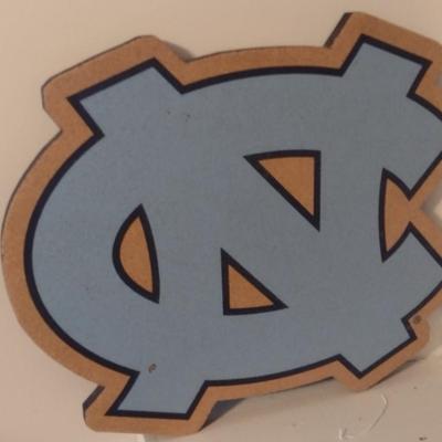 University of North Carolina UNC Logo Cork Board Licensed Item