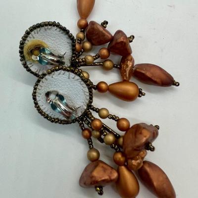 2 pc set necklace & earrings