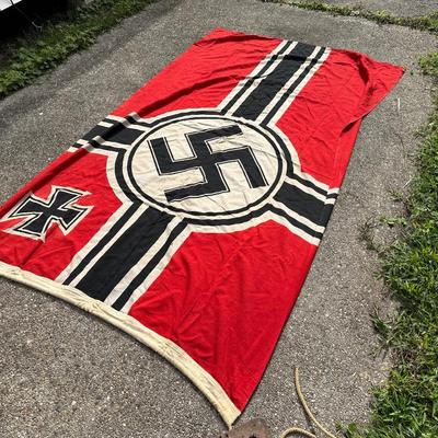 Large Kriegsmarine German Flag