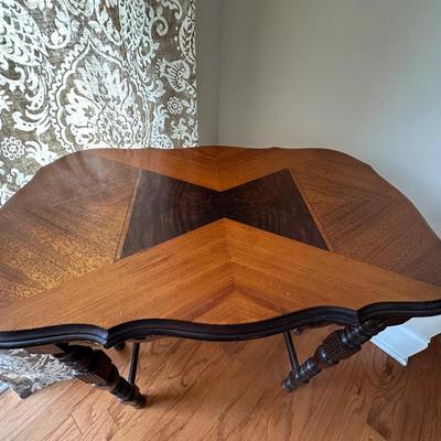 antique accent table