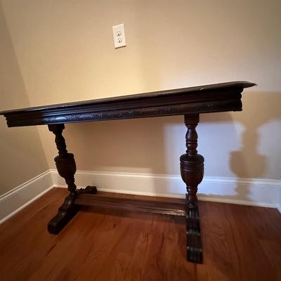 antique entry table