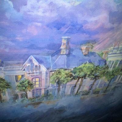framed charleston print