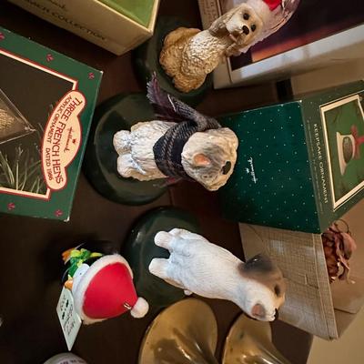 collectable Christmas ornament lot