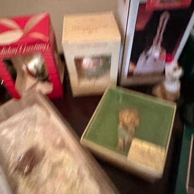 collectable Christmas ornament lot