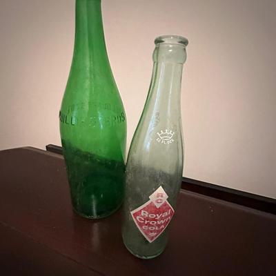 vintage bottle & more lot