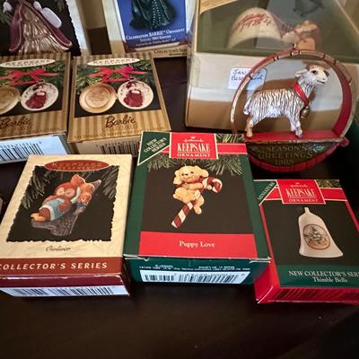 collectable Christmas ornament lot
