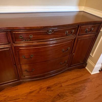 Bernhardt mahogany buffet