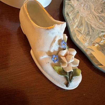 vintage trinket boxes & more lot