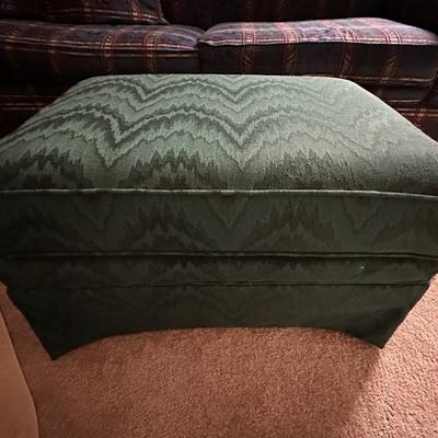 upholstered ottoman