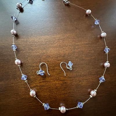 necklace/earrings costume jewelry lot