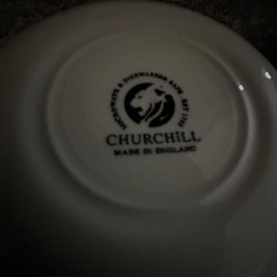 blue/white stoneware lot