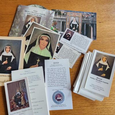 Collection of St. Mother Theodore Guerin Items