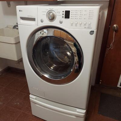LG Front Load Washing Machine w/ Storage Pedestal (L-BBL)