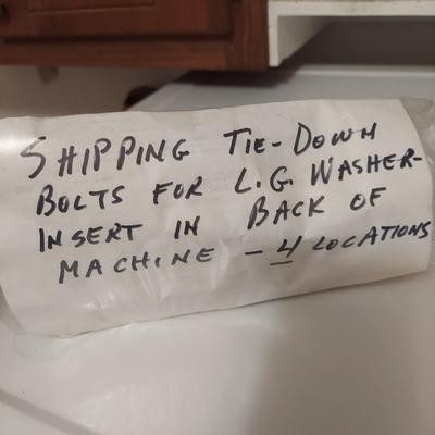 LG Front Load Washing Machine w/ Storage Pedestal (L-BBL)