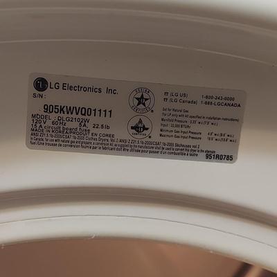 LG Gas Dryer w/ Storage Pedestal (L-BBL)