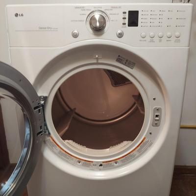 LG Gas Dryer w/ Storage Pedestal (L-BBL)