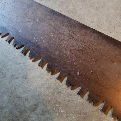 Pair of Vintage Crosscut Saws  (LG-JS)