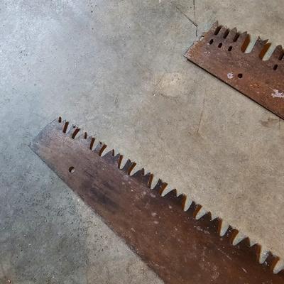 Pair of Vintage Crosscut Saws  (LG-JS)