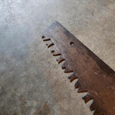 Pair of Vintage Crosscut Saws  (LG-JS)