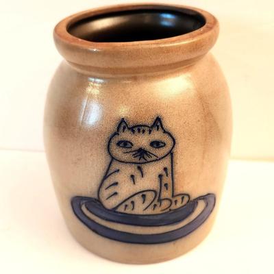 Lot #3  Studio Pottery - Kitty Cat