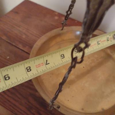 Vintage Brass Apothecary Scales