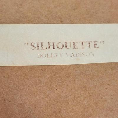 11  Framed Silhouettes Dolly Madison