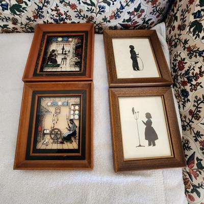 11  Framed Silhouettes Dolly Madison