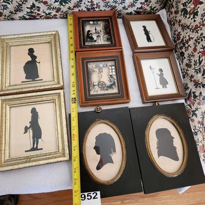 11  Framed Silhouettes Dolly Madison