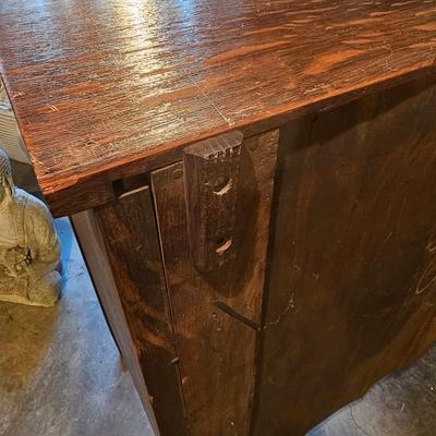 Quarter-Sawn Oak Buffet/Storage Cabinet (LG-JS)