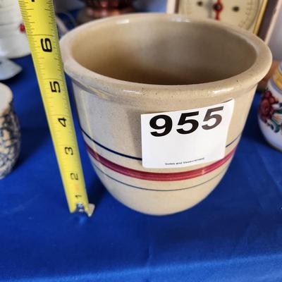 Kitchen Decor Lot Ransbottom Pottery , Scale, rolling pin
