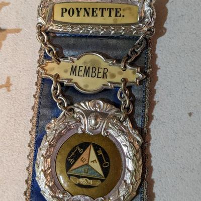 Variety Lot Military Pins, Poynette E.F.U.