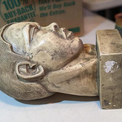 VINTAGE 1961 ESCO BROWER BLACKAMOOR STATUE BUSTS CIVIL RIGHTS