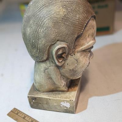 VINTAGE 1961 ESCO BROWER BLACKAMOOR STATUE BUSTS CIVIL RIGHTS