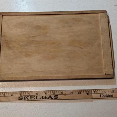 Vintage Wooden Dutch Tray, Palm Springs, Ca