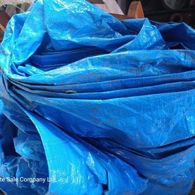 25x40 Blue Tarp with metal grommets