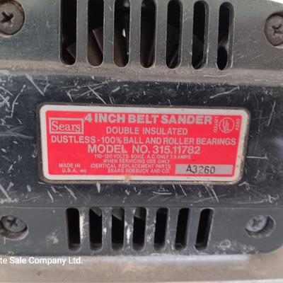 Craftsman 4-inch belt sander