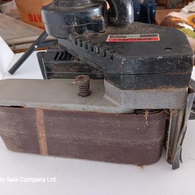 Craftsman 4-inch belt sander