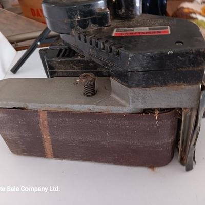 Craftsman 4-inch belt sander