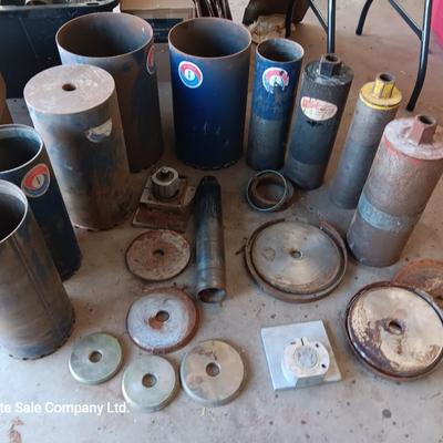 Large lot of Coring drill bits