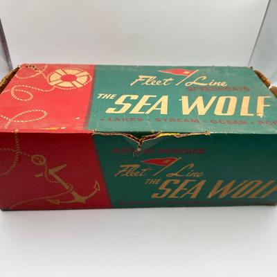 Vintage Sea Wolf Electric Toy Boat
