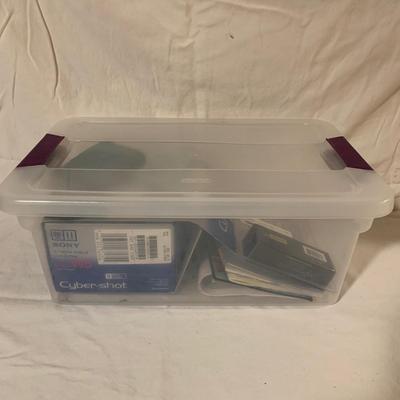 Cannon and Sony Digital Cameras with Accessories (BO-KW)