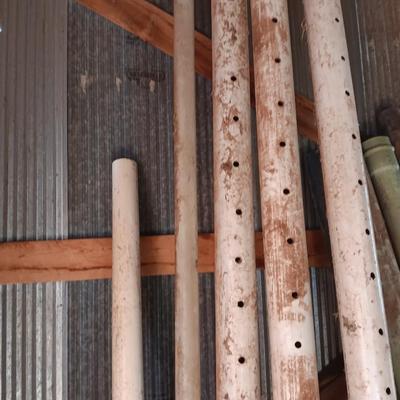 Assortment of PVC Piping - mostly sewage drainage pipe