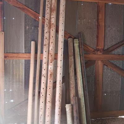 Assortment of PVC Piping - mostly sewage drainage pipe