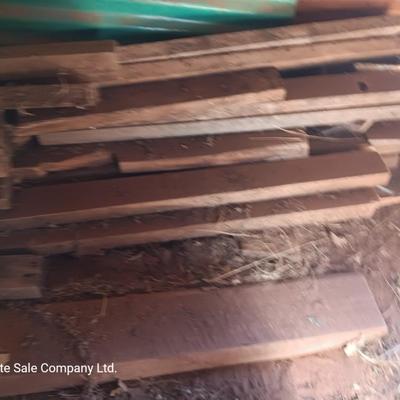 Variety of older wood - 2x4's and assorted pieces