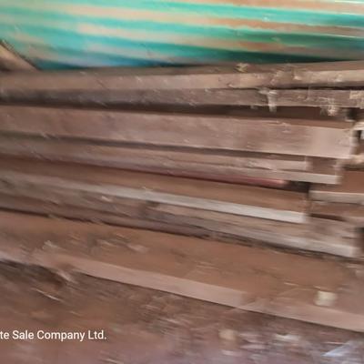 Variety of older wood - 2x4's and assorted pieces