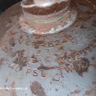 40 PST. TW-92 Steel cylinder tank