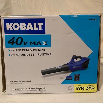 Kobalt Cordless Blower New in Box (LG-KW)